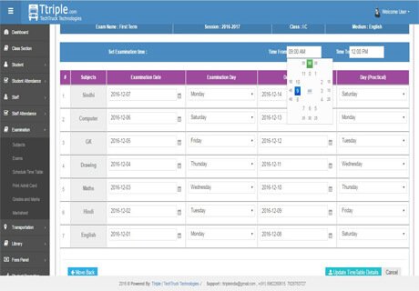 Ttriple | School Management Software